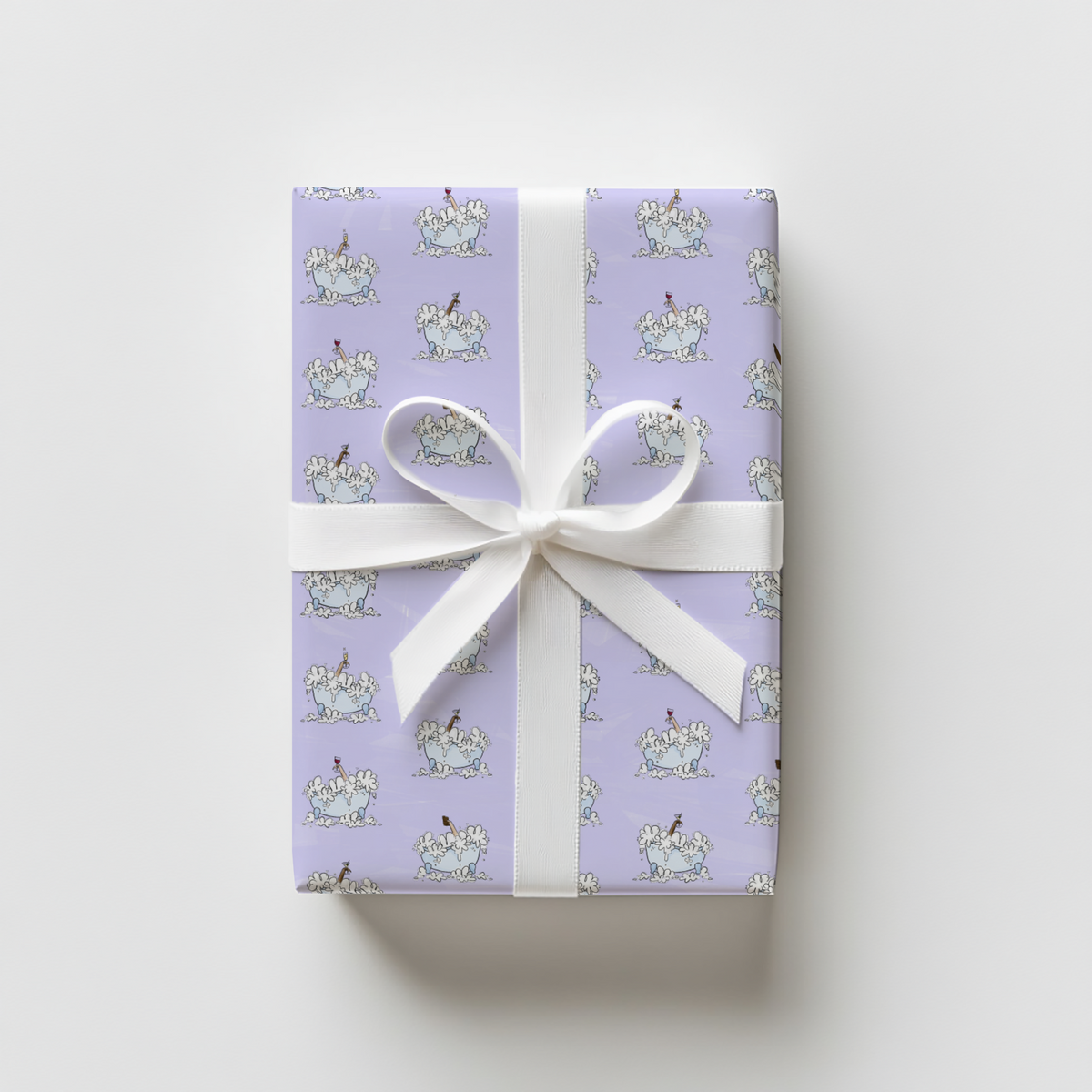 Bathtub Wrapping Paper